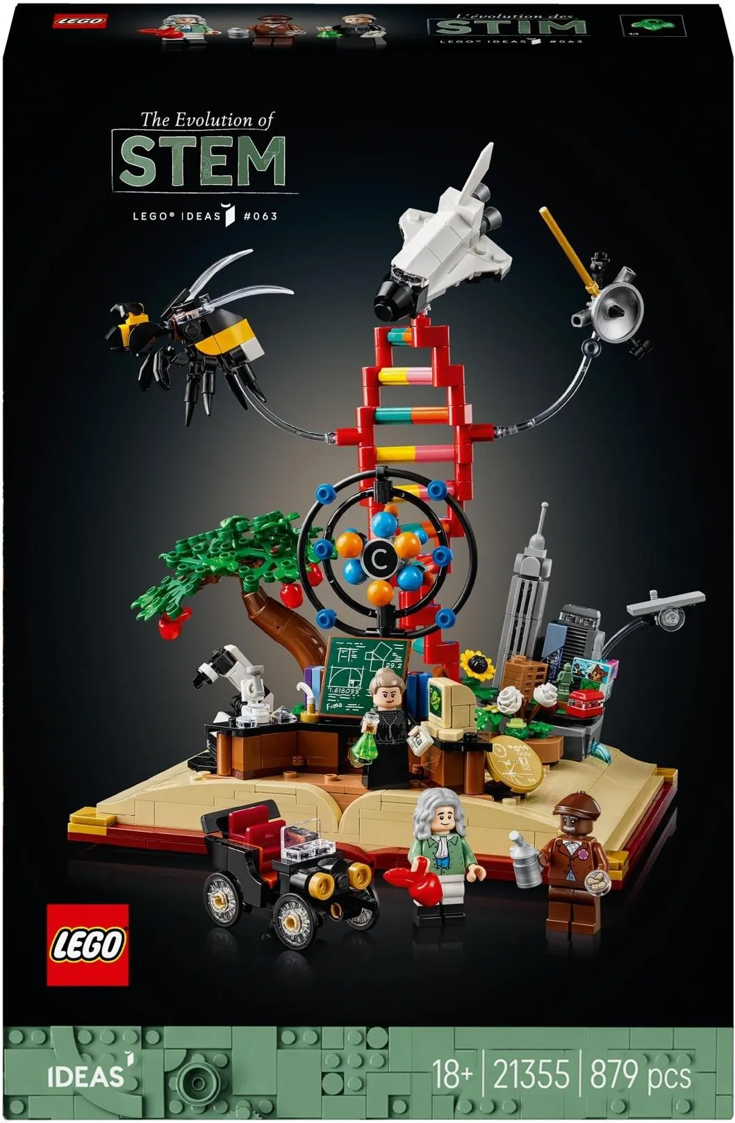 Конструктор LEGO Ideas 21355 Эволюция науки