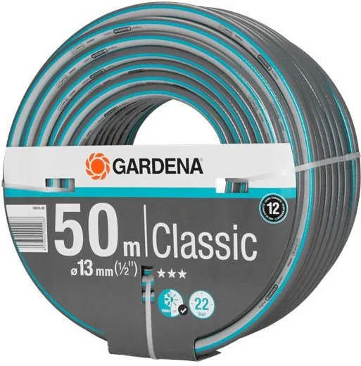 Садовый шланг Gardena Classic 1/2", 50 м 18010-20