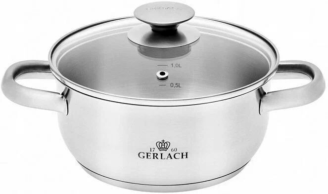 Набор кастрюль Gerlach First 10 элементов