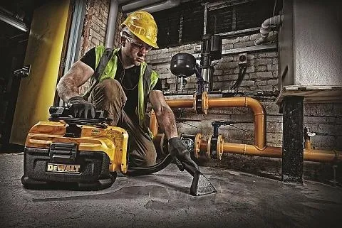 Аккумуляторно-сетевой пылесос DeWalt DCV584L-QW, без АКБ и ЗУ