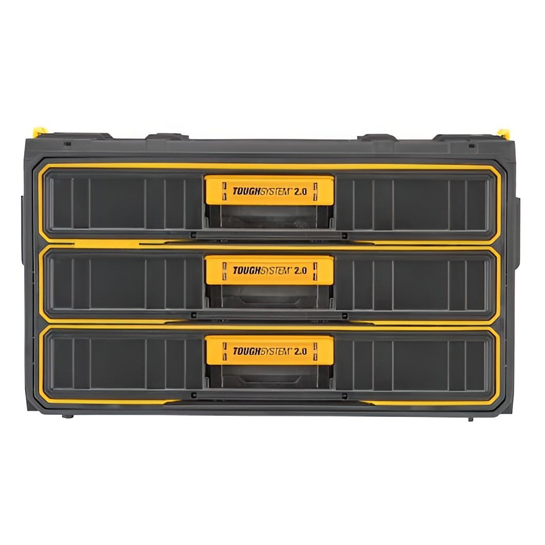 Ящик для инструментов DeWalt ToughSystem 2.0 с 3 секциями (DWST08330 - 1)