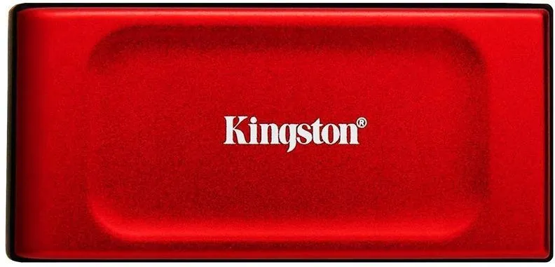 Внешний SSD Kingston Xs1000 2Tb Usb C Usb 3.2 Gen 2 Red SXS1000R2000G, красный