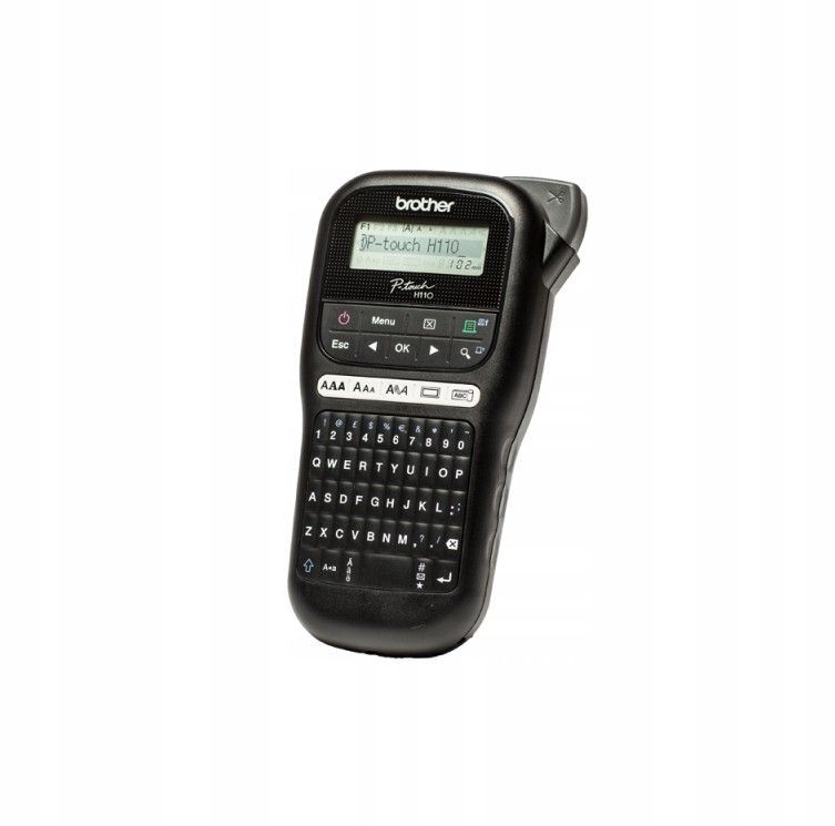 Термотрансферный принтер этикеток Brother PT-H110, черный