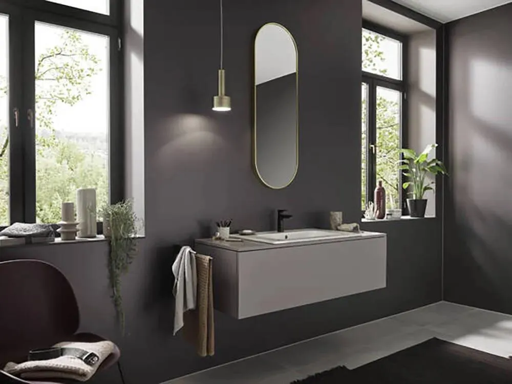 Смеситель для раковины Hansgrohe Talis E, черный матовый 71714670