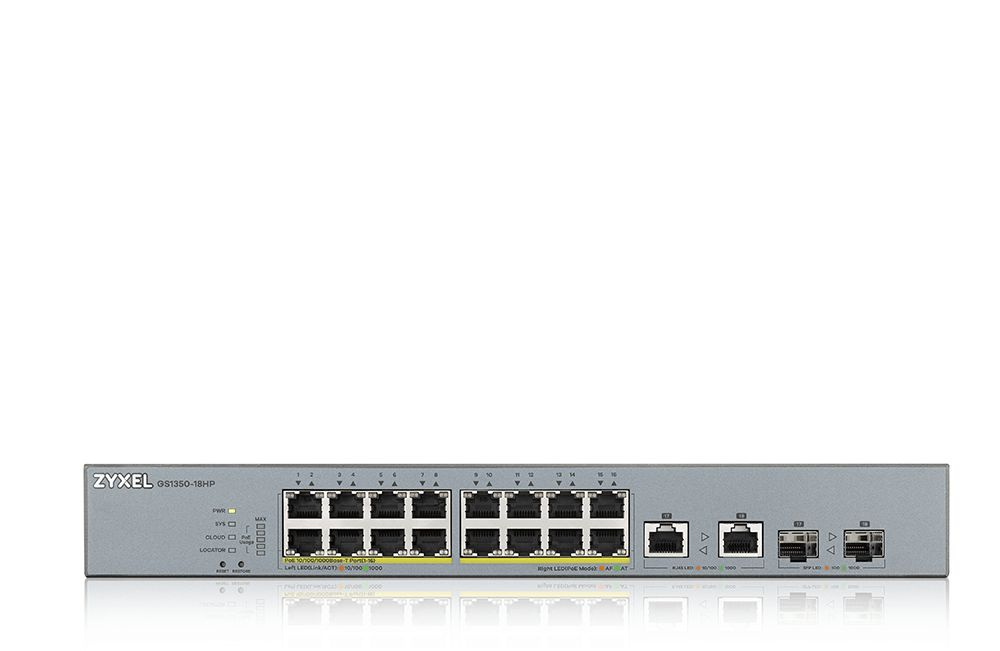Коммутатор ZYXEL NebulaFlex Pro GS1350-18HP