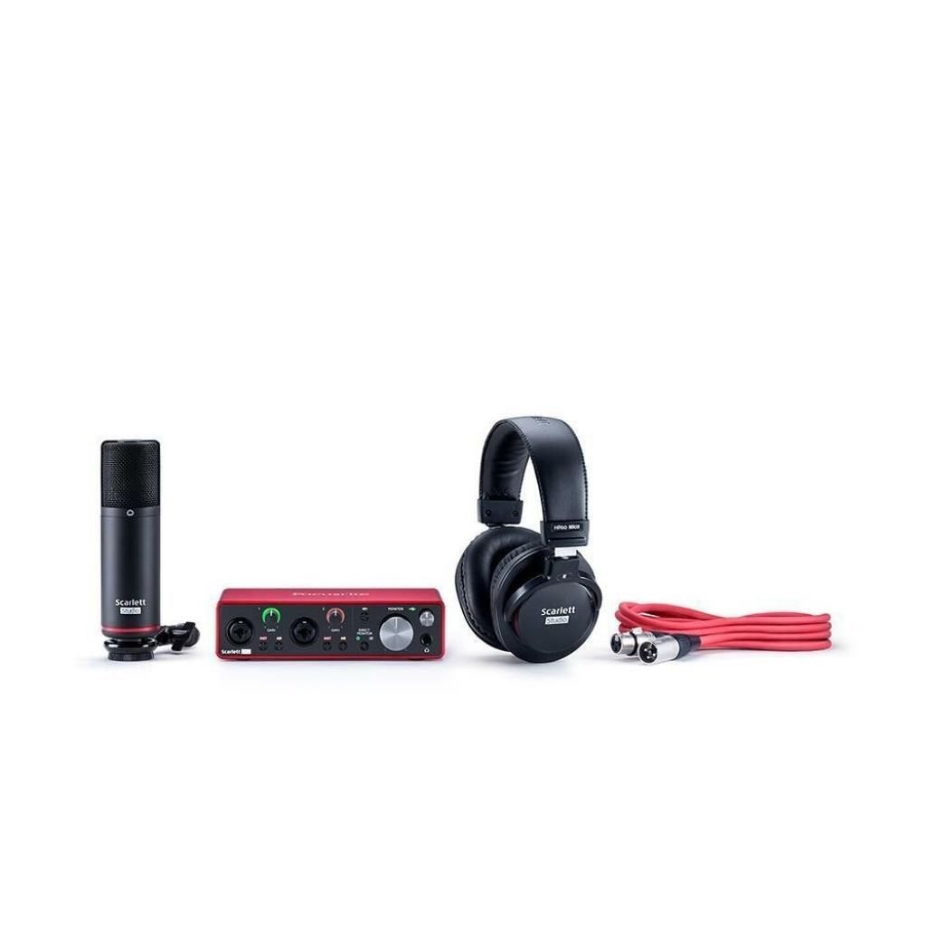 Комплект для звукозаписи Focusrite Scarlett 2i2 Studio 3rd Gen