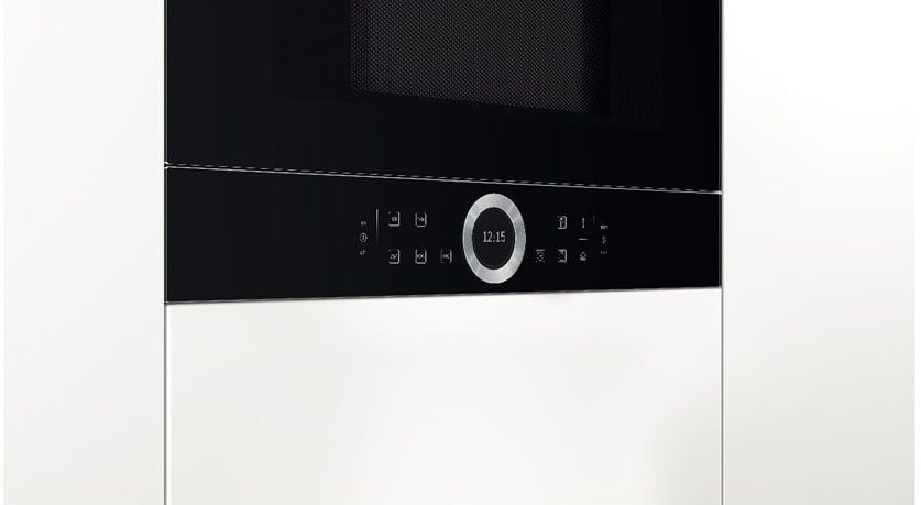 Микроволновая печь встраиваемая Bosch BFL634GB1, черный