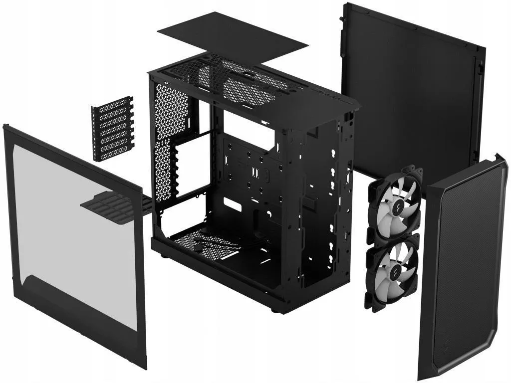 Компьютерный корпус Fractal Design Focus 2 RGB Черный (FD-CFOC2-A03)