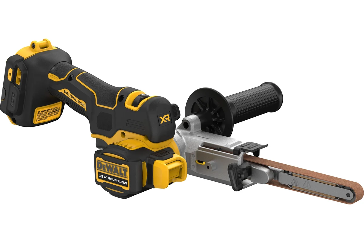 Аккумуляторная ленточная шлифмашина DeWalt DCM200NT, без АКБ и ЗУ, в кейсе