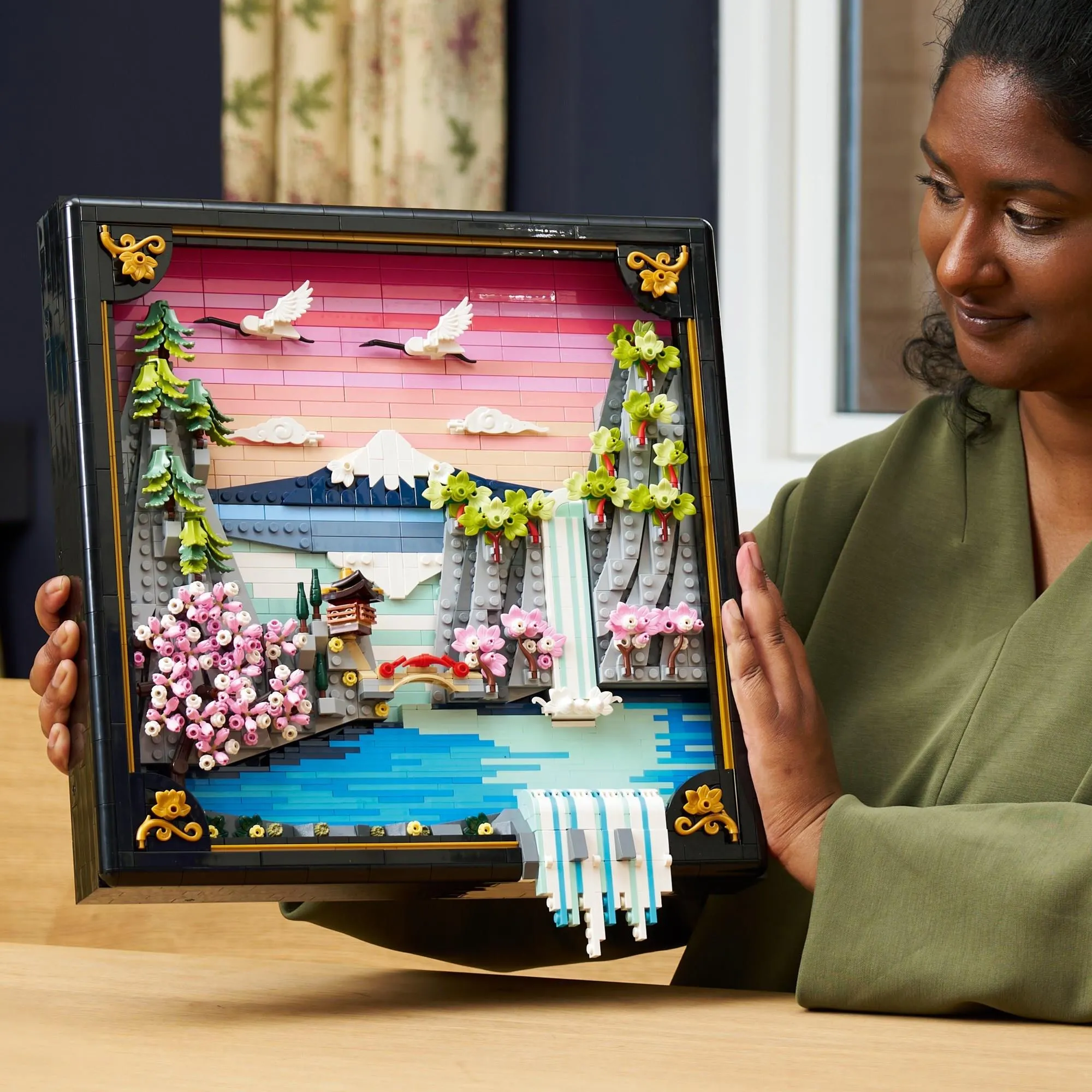 Конструктор LEGO Art 31218 Японский пейзаж с цветущей вишней