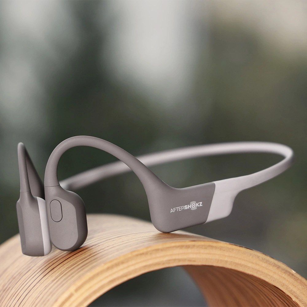 Беспроводные наушники AfterShokz Aeropex, лунный серый
