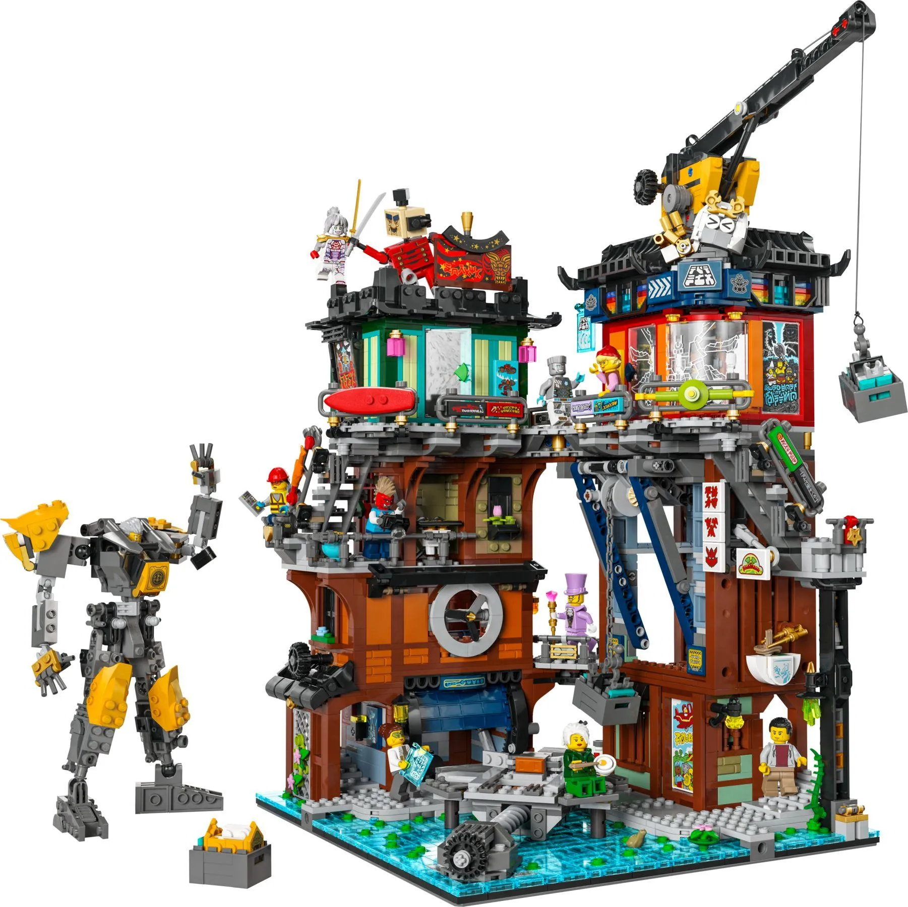 Конструктор LEGO Ninjago 71837 Мастерская в городе НИНДЗЯГО