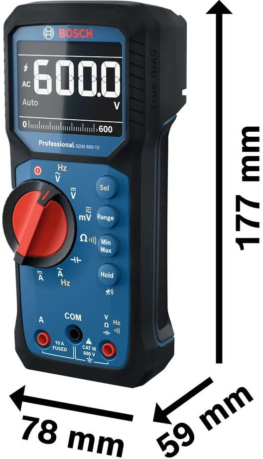 Мультиметр Bosch GDM 600-15 Professional 0601077300