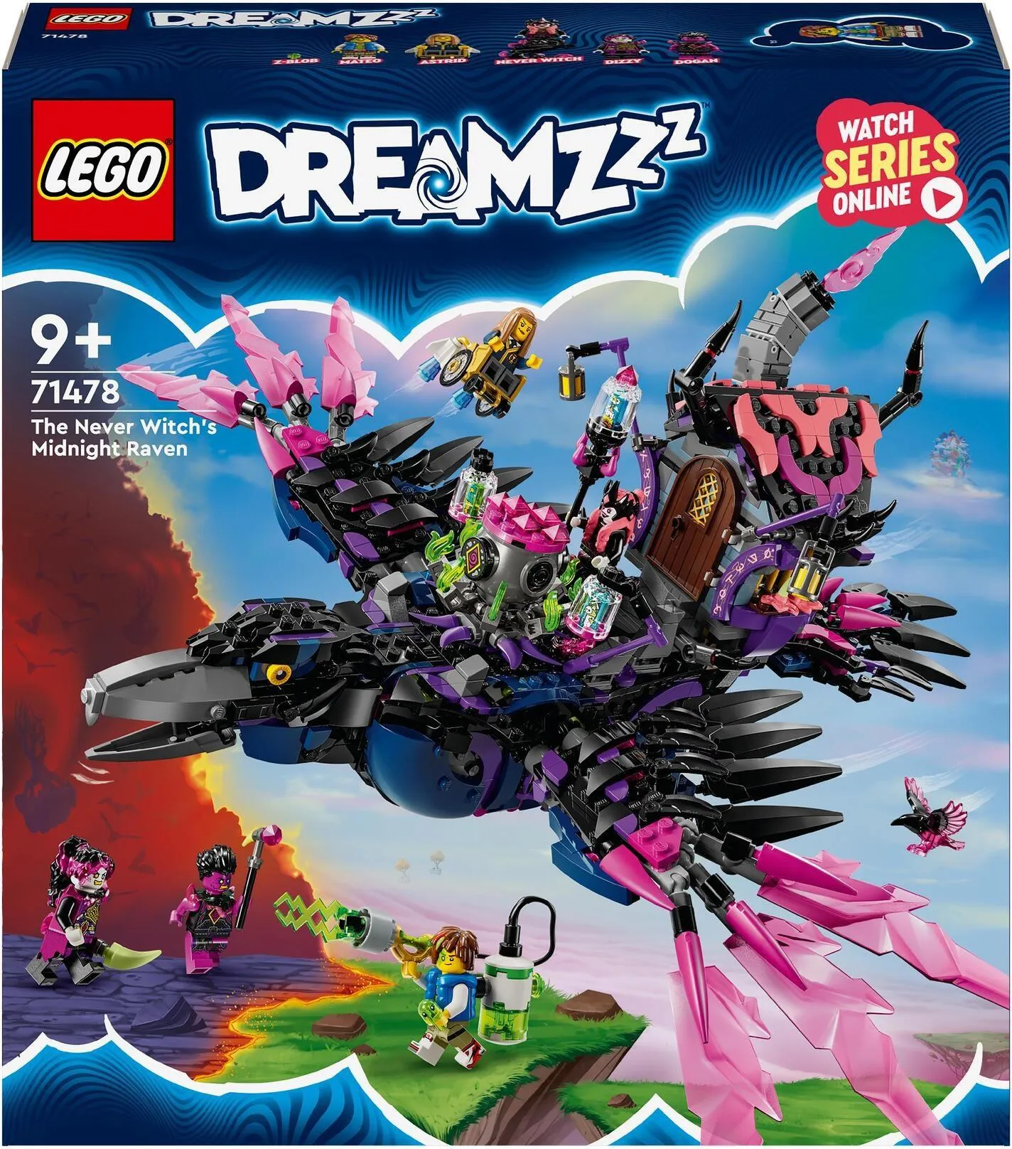 Конструктор LEGO DREAMZzz 71478 Северный ворон