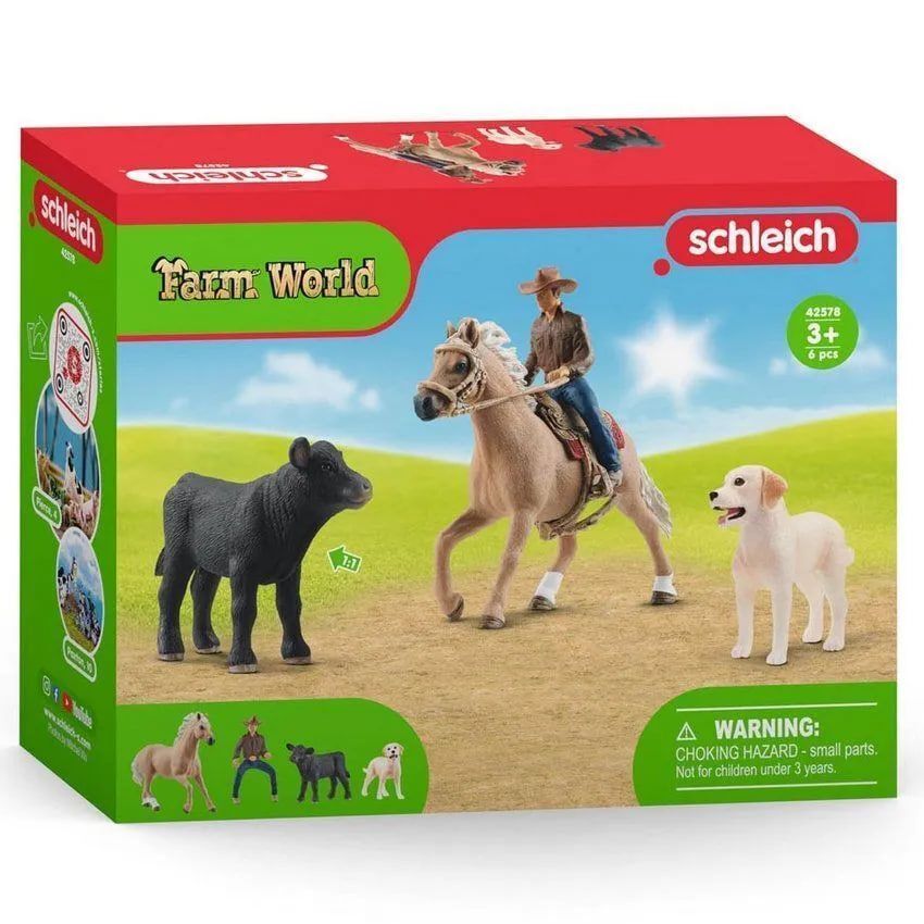 Набор Schleich Farm World 42578 Приключения на Диком Западе