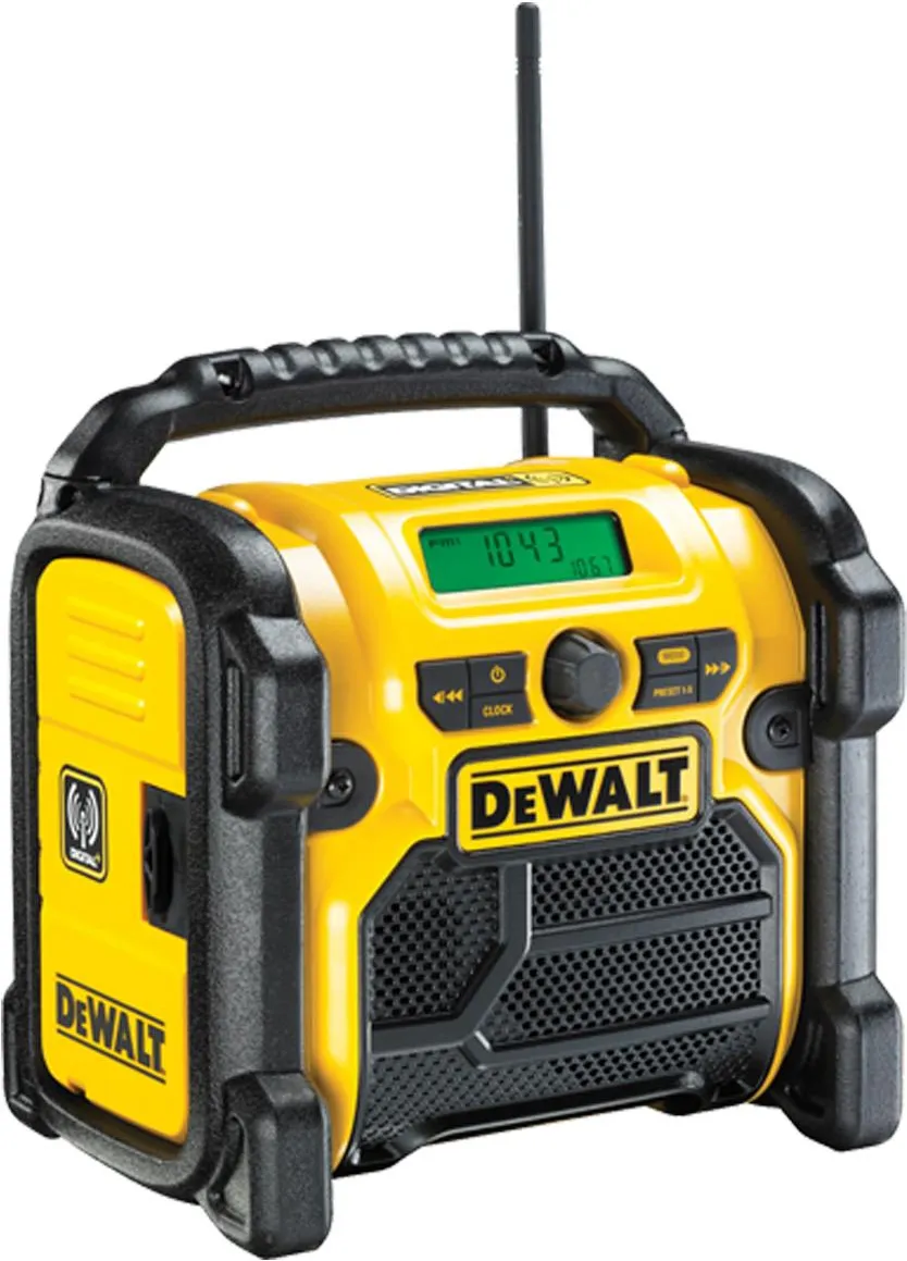 Строительное радио DeWalt DAB+/FM XR Li-Ion DCR020