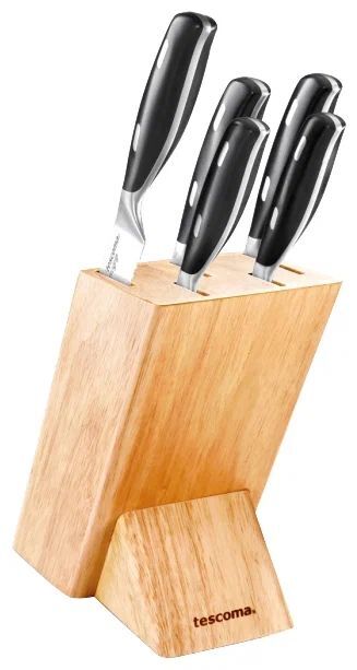 Набор Tescoma GrandCHEF, 5 ножей с подставкой