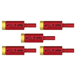 Набор динамометрических адаптеров Wiha Easytorque Electric 5шт (41479)