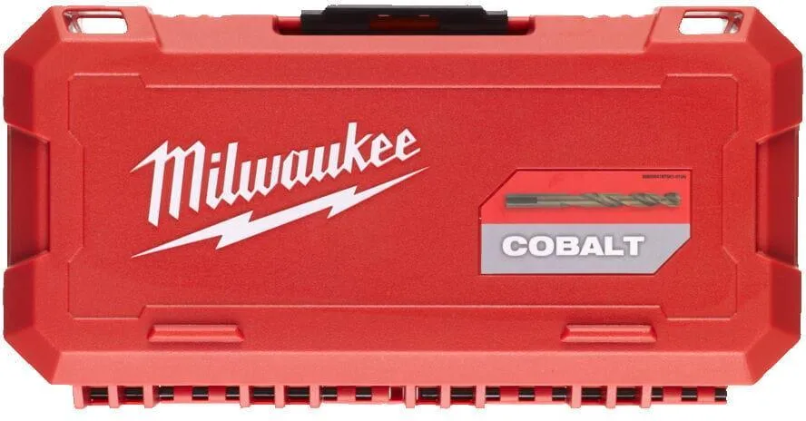 Набор сверл по металлу (19 шт.) Milwaukee HSS-G Cobalt 1-10 mm 4932493867