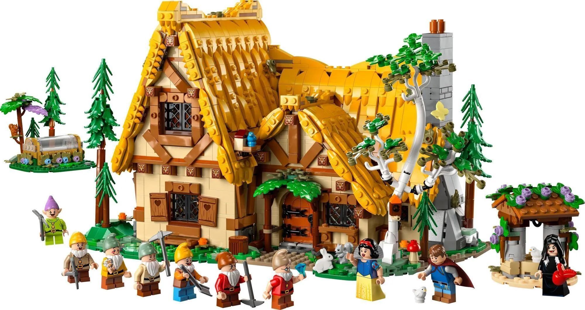 Конструктор LEGO Disney 43242 Белоснежка и Хижина семи гномов