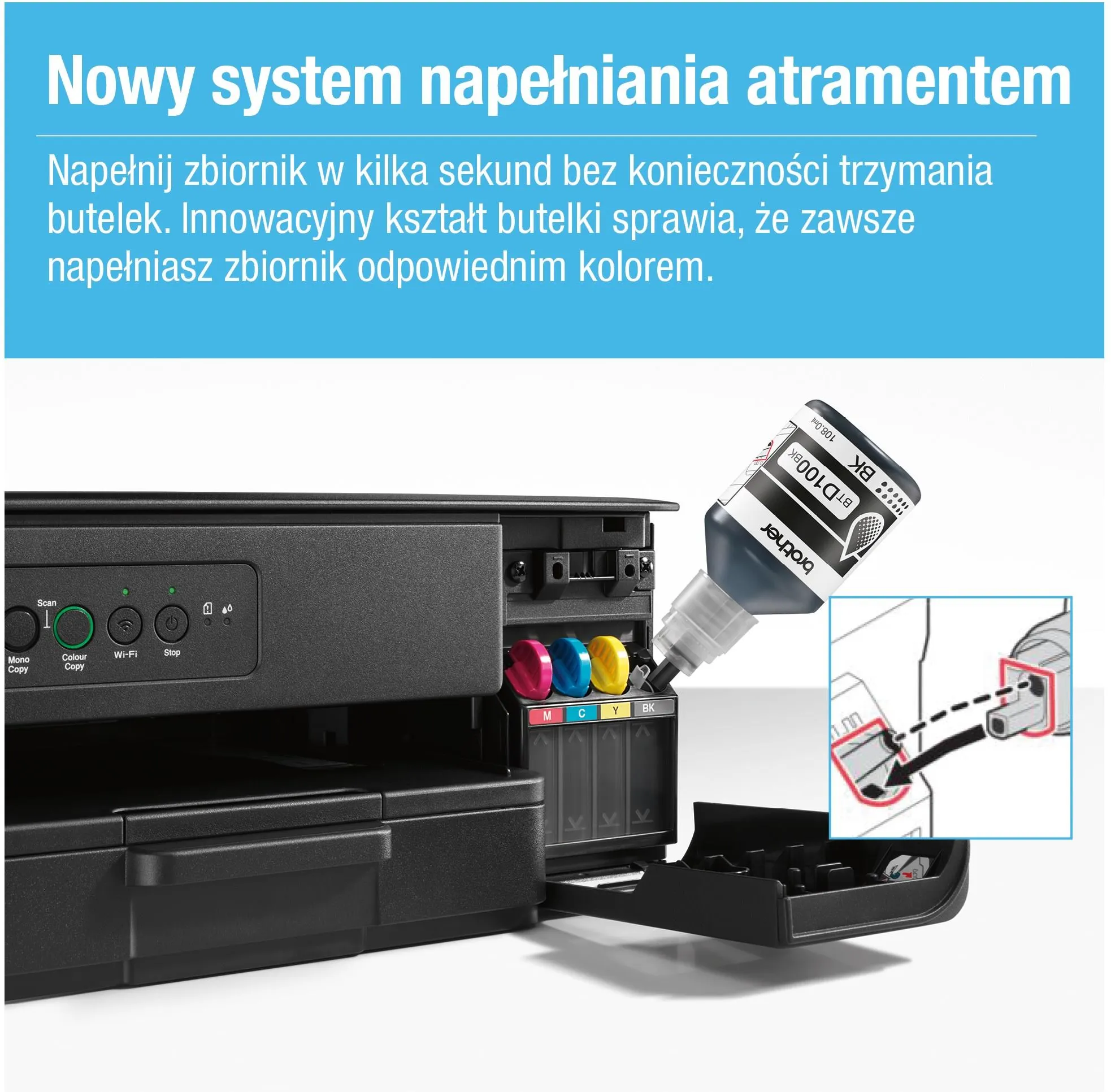 МФУ Brother Inkbenefit DCP-T430W