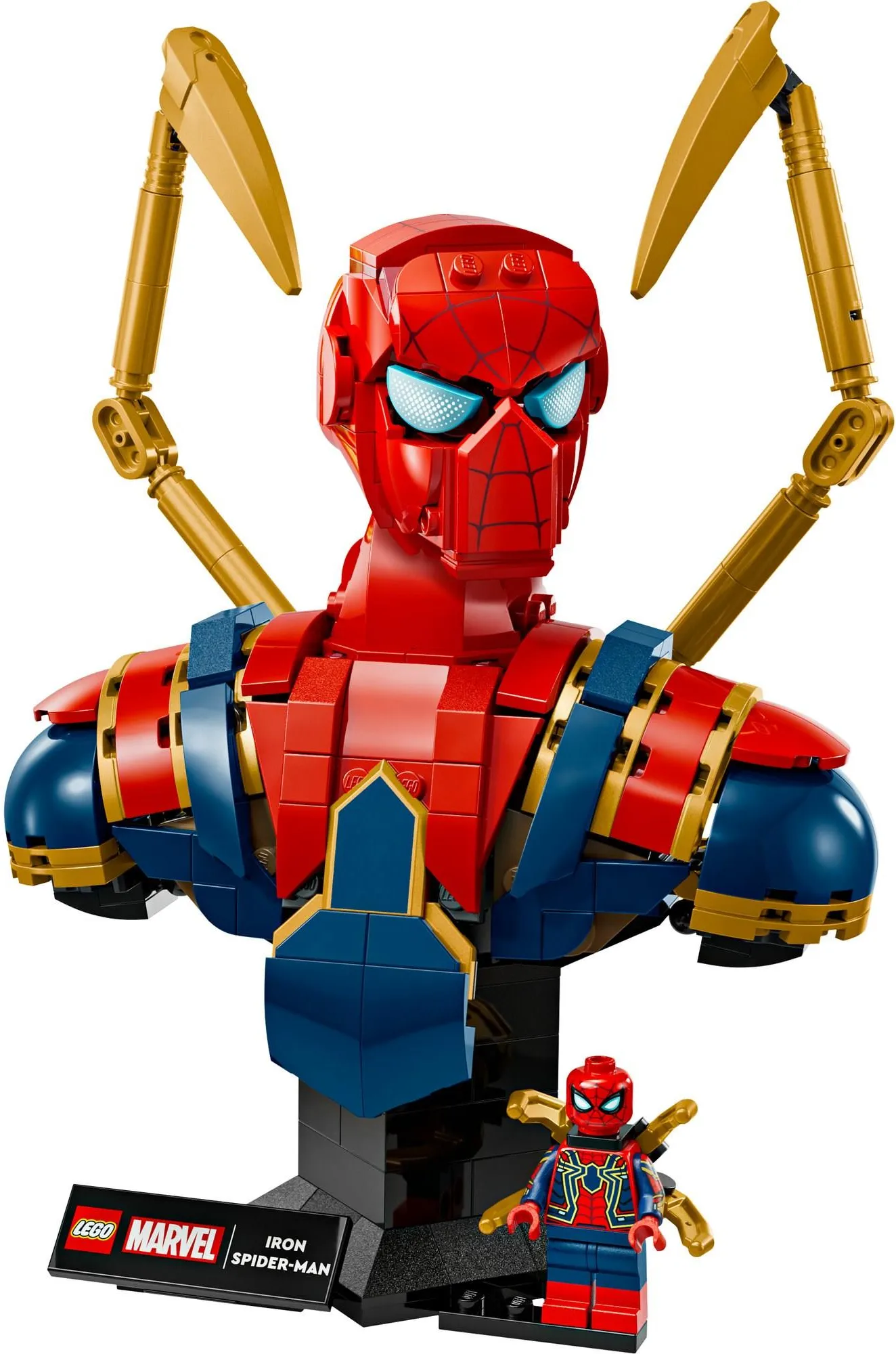 Конструктор LEGO Marvel 76326 Бюст Железного паука
