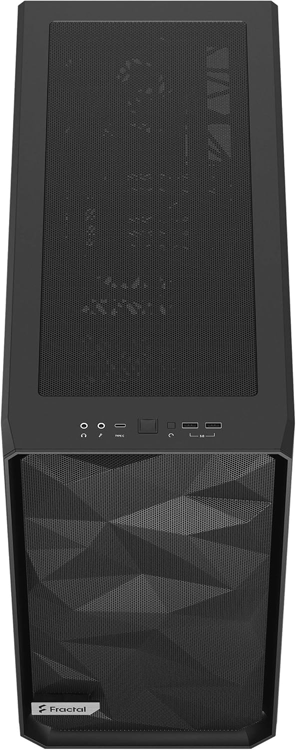 Корпус компьютерный Fractal Design Meshify 2 Black solid (FD-CMES2-A01)