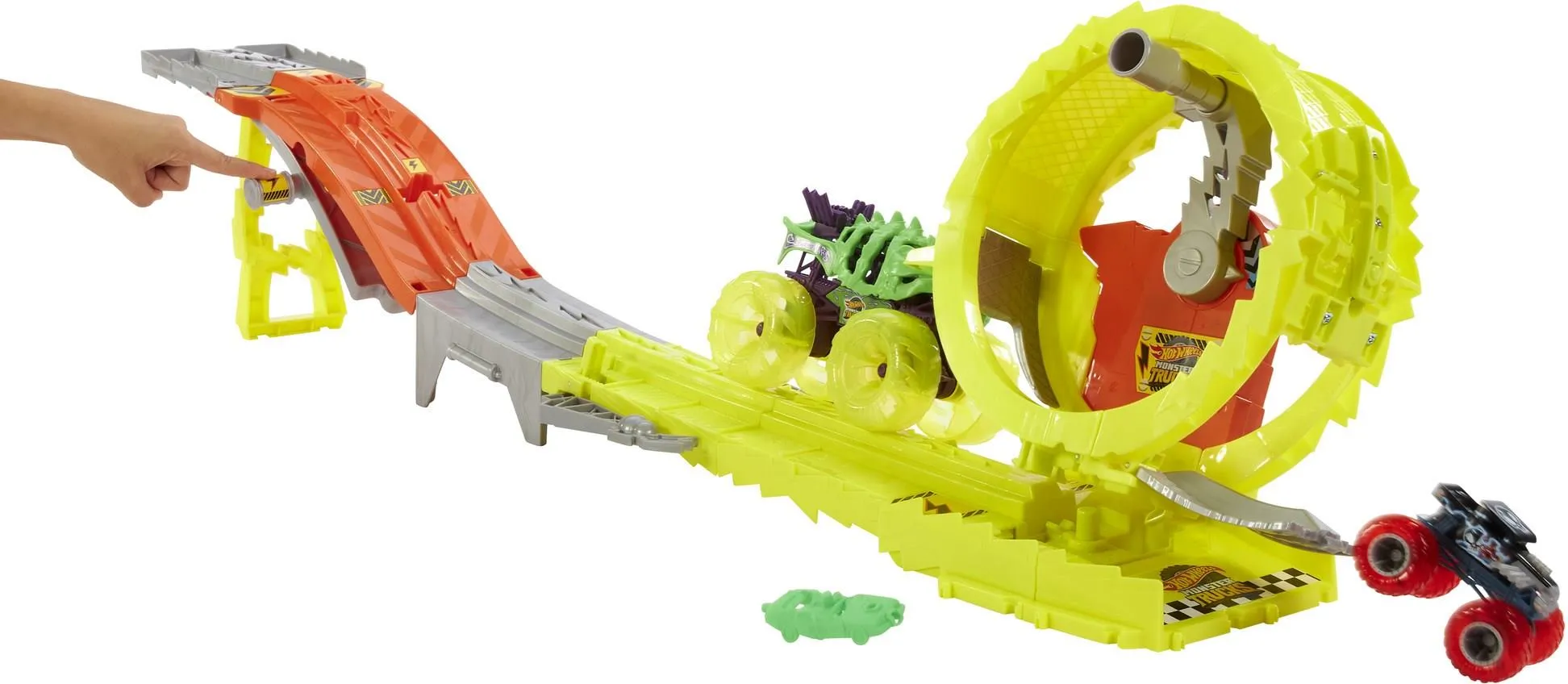 Hot Wheels Power Smashers «Ультрагонка — испытание», игровой набор (HXT05)