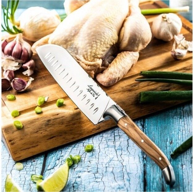 Нож Laguiole Santoku Olive (707004)