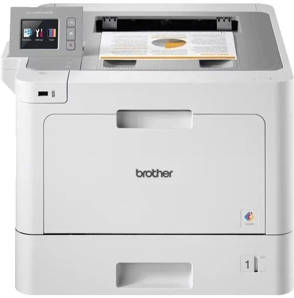 Принтер лазерный Brother HL-L9310CDW (HLL9310CDWR1) A4 Duplex Net WiFi белый