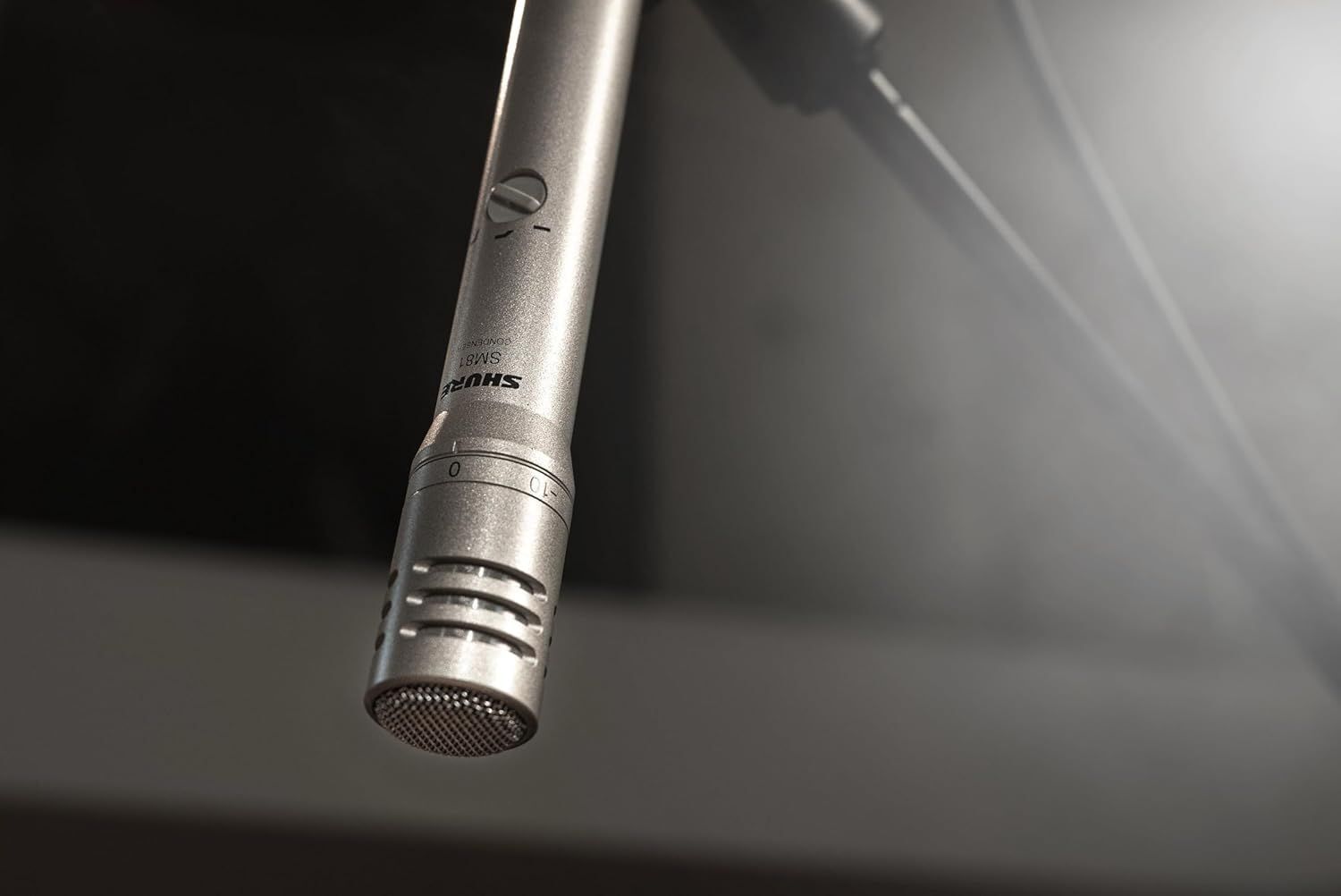 Микрофон проводной Shure SM81-LC, серебристый