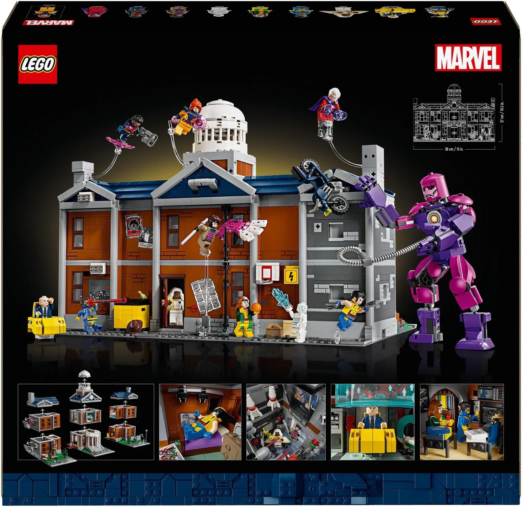 Конструктор LEGO Marvel 76294 Люди Икс: Институт Ксавьера