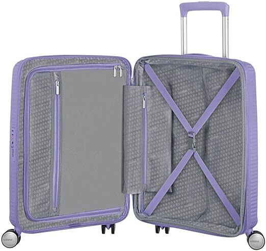 American Tourister Soundbox Чемодан на 4 колёсах (ручная кладь) S 55 см, лавандовый