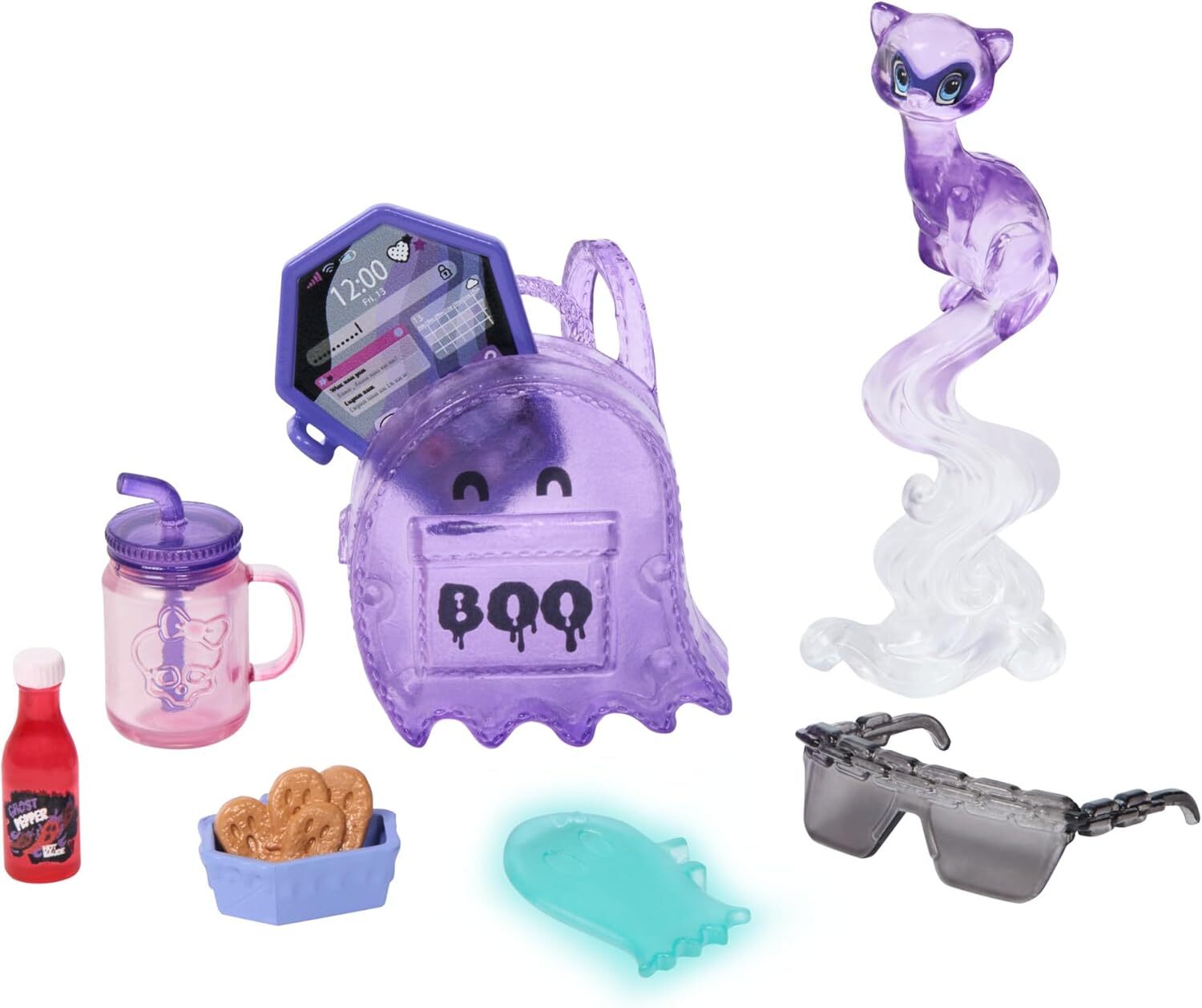 Кукла Mattel Monster High Спектра Вондергейст и питомец Руэнский хорек HXH77