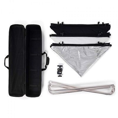 Комплект отражателей Manfrotto MLLC1101K Pro Scrim All In One Kit Small 110х110см