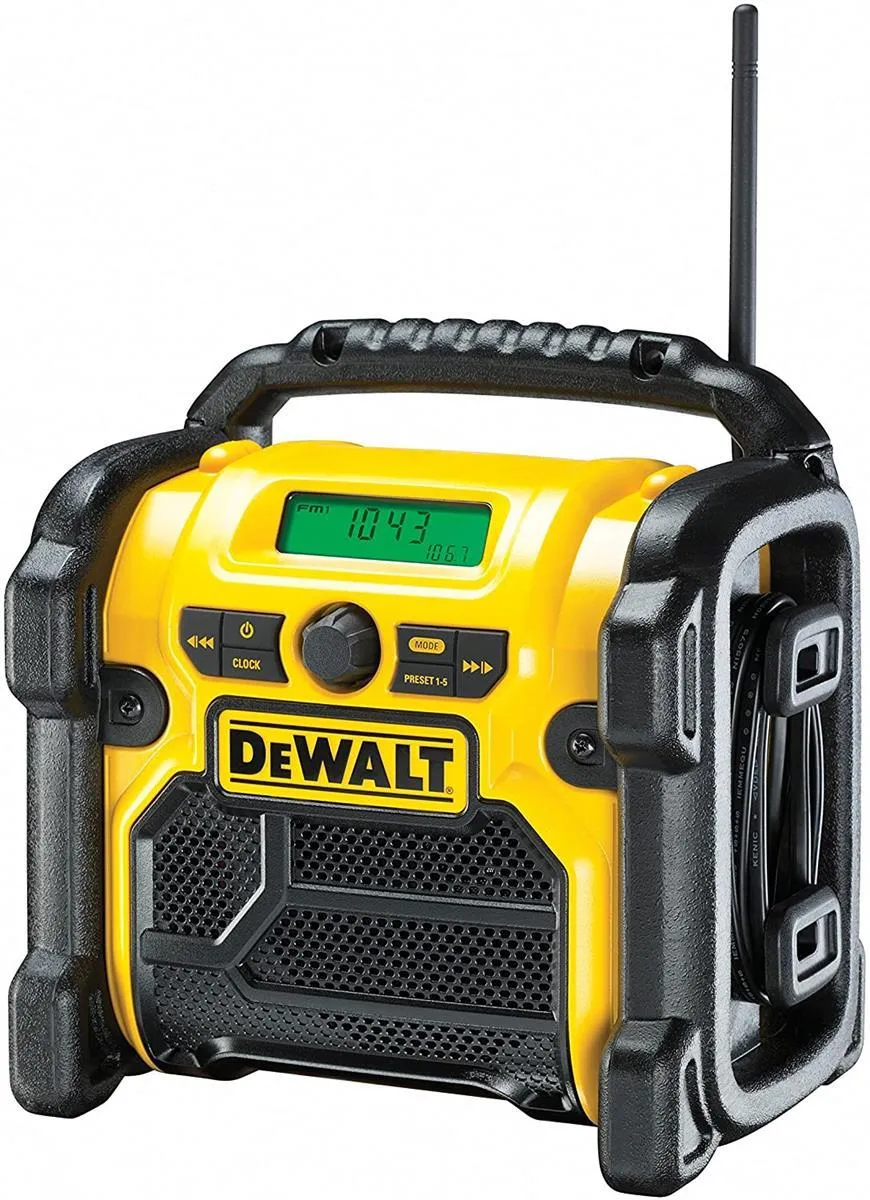 Аккумуляторное радио DeWalt DCR019