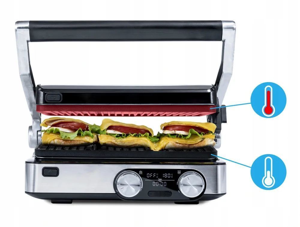 Складной электрогриль Yoer Panino EG02S