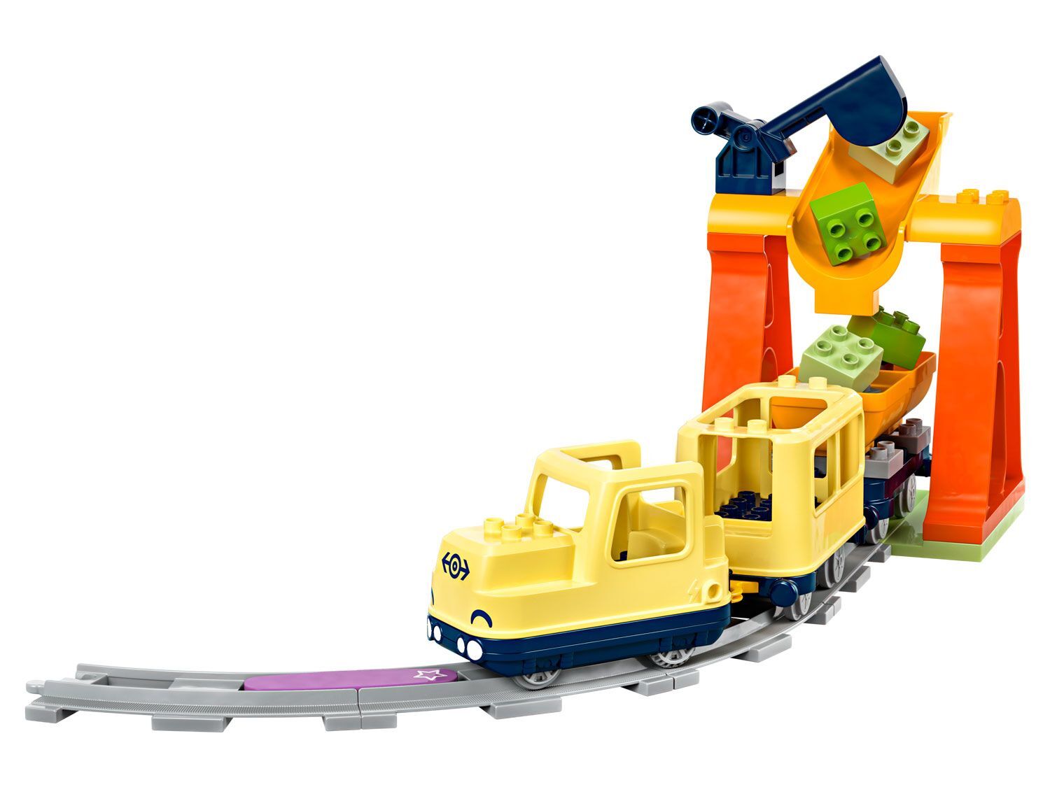Конструктор LEGO DUPLO 10428 Большой интерактивный общественный поезд