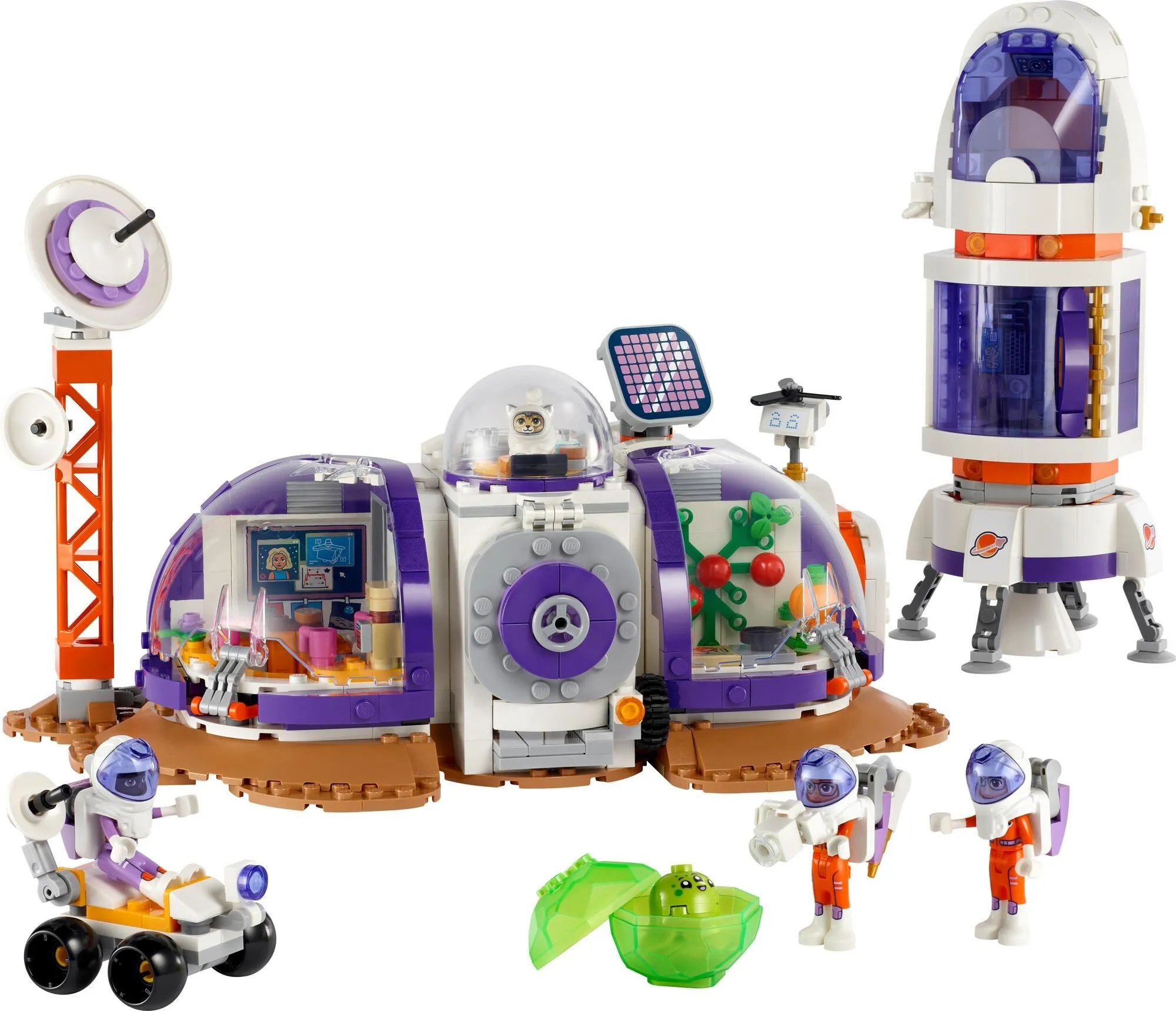 Конструктор LEGO Friends 42605 Космическая станция и ракета