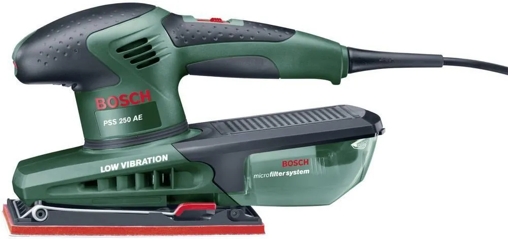 Эксцентриковая шлифовальная машина сетевая Bosch PSS 250 AE 0603340200