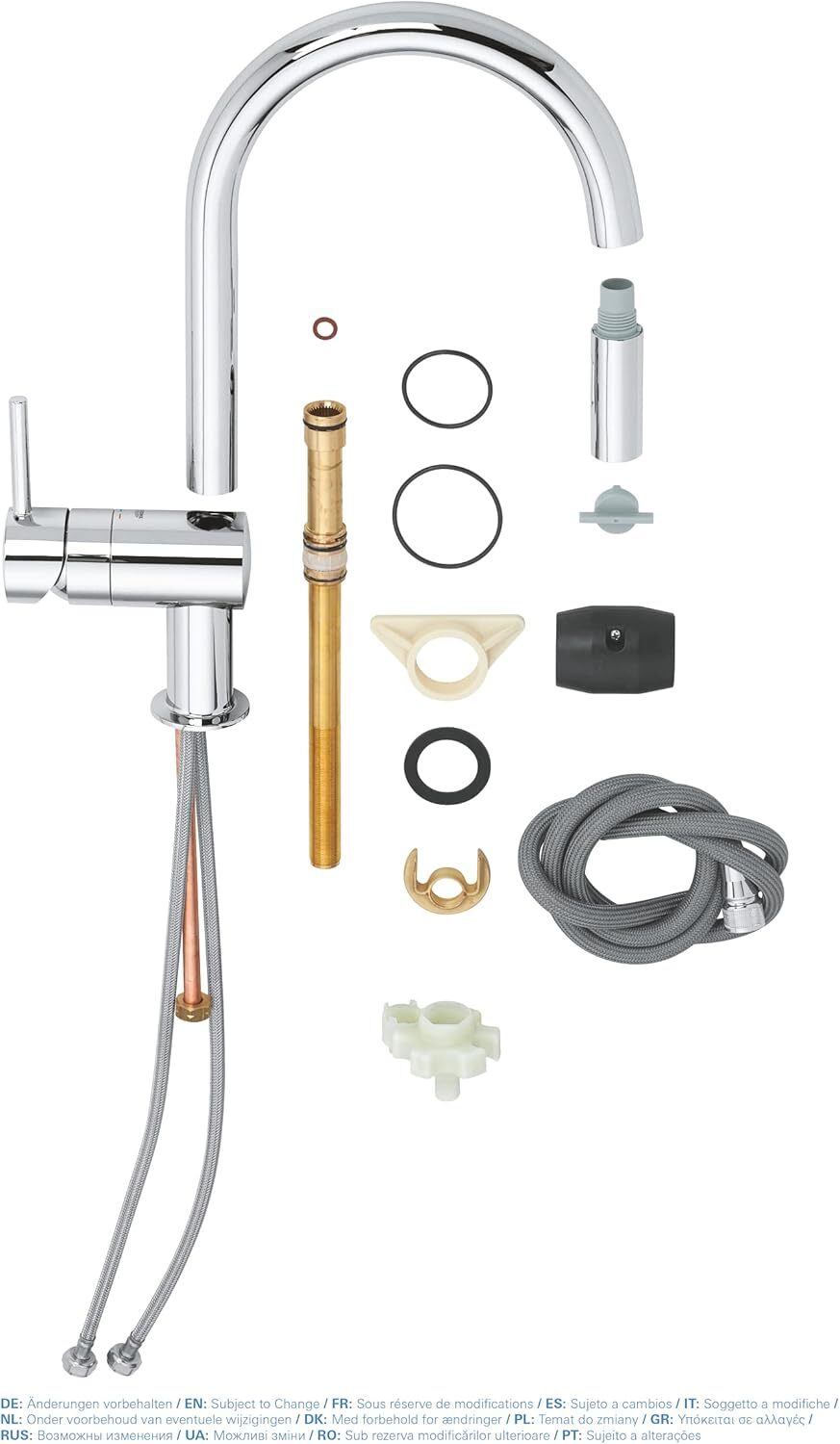 Однорычажный смеситель для мойки Grohe Minta 32321003