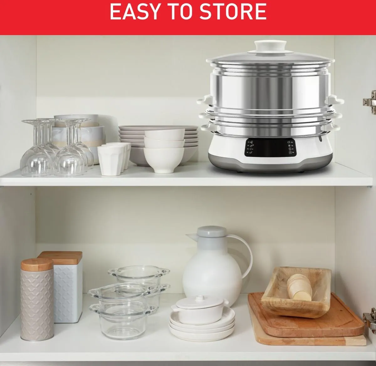 Пароварка электрическая Tefal Convenient Series Deluxe VC502