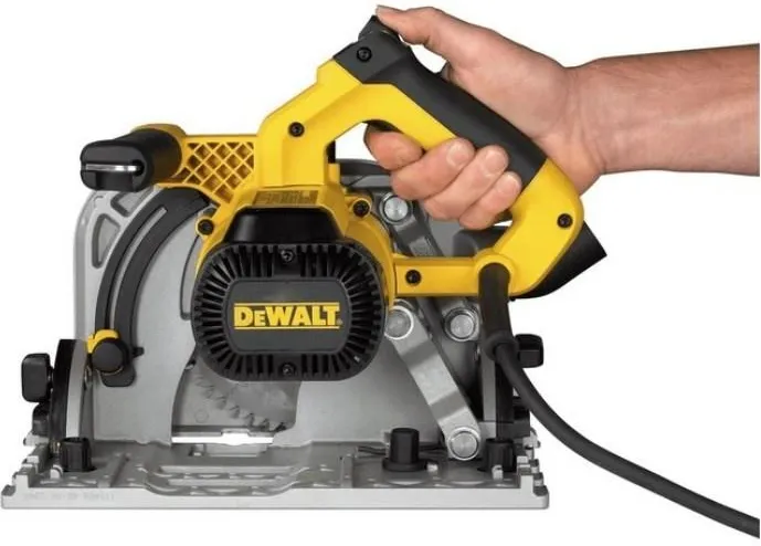 Сетевая погружная дисковая пила DeWalt DWS520KT, с кейсом TSTAK (без шины)