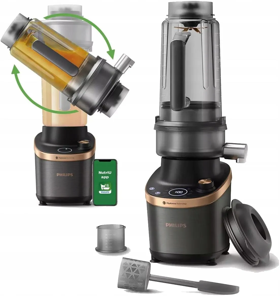 Блендер стационарный PHILIPS Flip&Juice HR3770/00