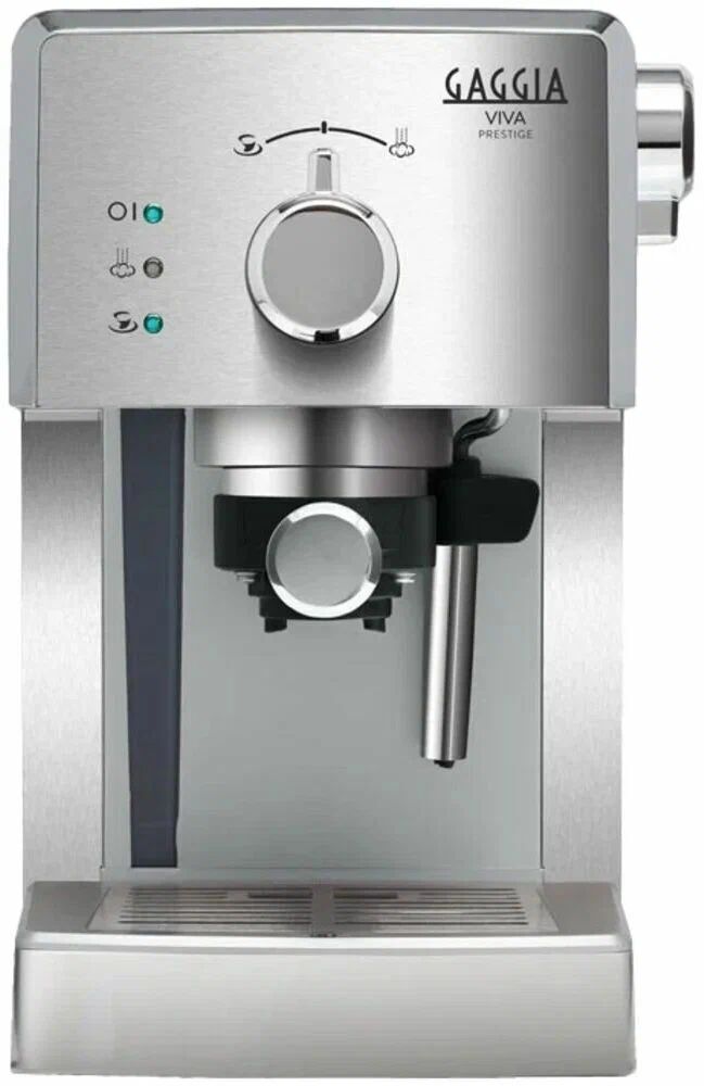 Кофеварка рожковая Gaggia Viva Prestige, металлик
