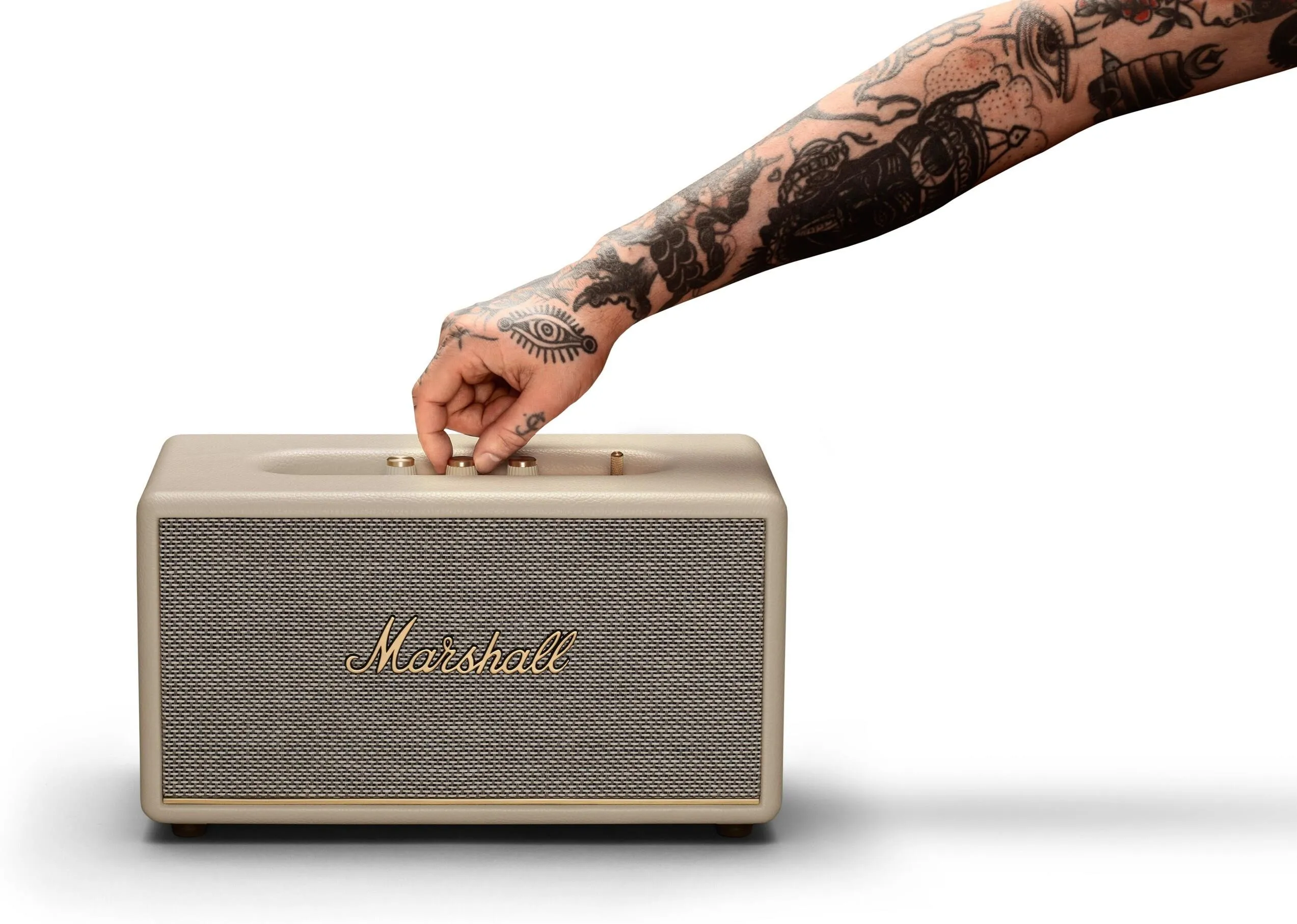 Беспроводная акустическая система Marshall Stanmore III, бежевая