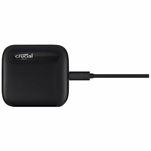 Внешний SSD-накопитель 1Tb Crucial X6 CT1000X6SSD9 (SSD) USB 3.2 Type C черный