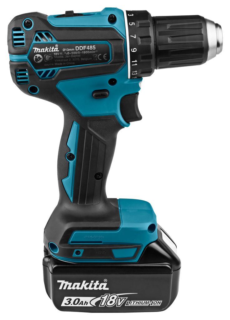 Дрель-шуруповерт Makita DHP485RFJ