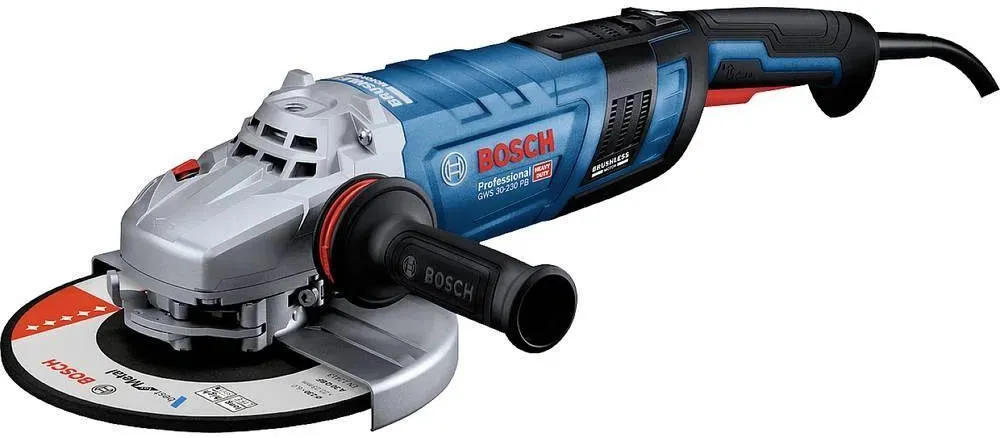 Угловая шлифовальная машина сетевая Bosch GWS 30-180 PB Professional 06018G0100