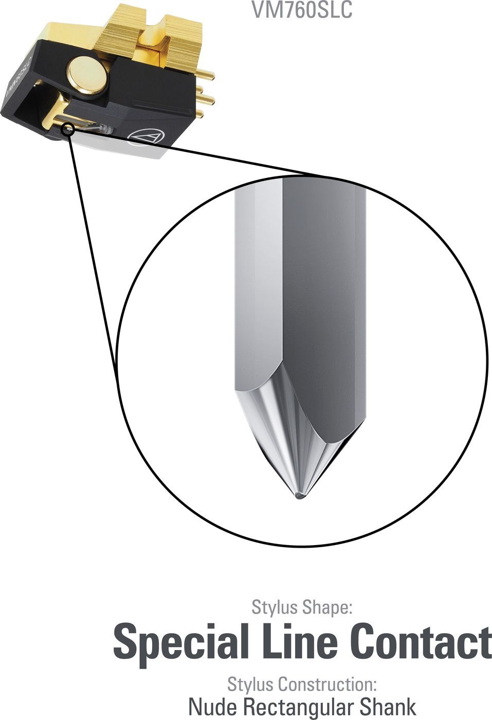 Звукосниматель AUDIO-TECHNICA VM760SLC